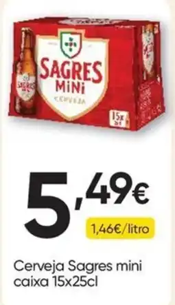 Froiz Cerveja Sagres mini promoção