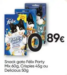 Froiz Snack gato Félix Party Mix promoção
