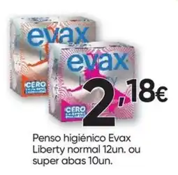 Froiz Penso higiénico Evax promoção