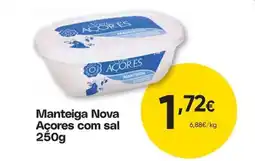 Froiz Manteiga Nova Açores com sal promoção