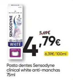 Froiz Pasta dentes sensodyne clinical white anti-manchas promoção