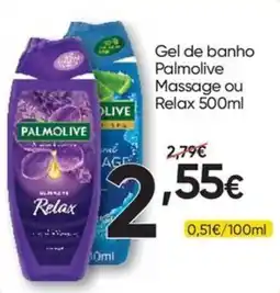 Froiz Gel de banho Palmolive Massage ou Relax promoção