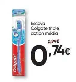Froiz Escova colgate triple action média promoção