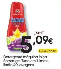 Froiz Somat gel tudo em 1 lima e limão promoção