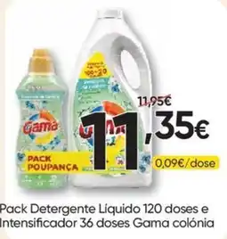 Froiz Pack Detergente Líquido 120 doses e Intensificador 36 doses Gama colônia promoção