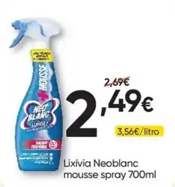 Froiz Lixívia Neoblanca mousse spray promoção