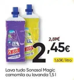 Froiz Lava tudo Sonasol Magic camomila ou lavanda promoção