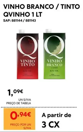 Qvinho vinho branco / tinto