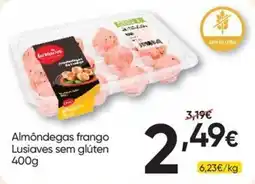 Froiz Almôndegas frango Lusíaves sem glúten promoção