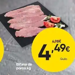 Froiz Bifana de porco kg promoção