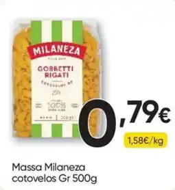Froiz Massa milaneza cotovelos promoção