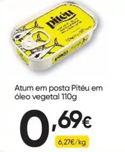Froiz Atum em posta Pitéu em óleo vegetal promoção