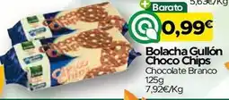 Supermercados Preços Baixos Bolacha Gullón Choco Chips Chocolate Branco promoção