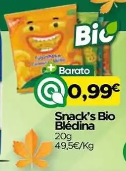 Supermercados Preços Baixos Snack's Bio Blédina promoção
