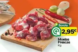 Supermercados Preços Baixos Moelas Frescas promoção