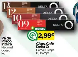 Supermercados Preços Baixos Cáps. Café Delta Q promoção