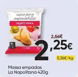 Froiz Massa empadas La Napolitana promoção