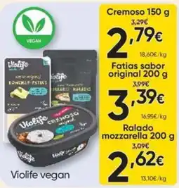 Froiz Violife vegan promoção