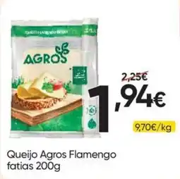 Froiz Queijo Agros Flamengo fatias promoção