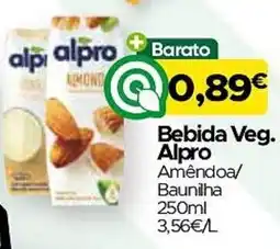 Supermercados Preços Baixos Bebida Veg. Alpro Amêndoa/Baunilha promoção