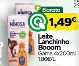 Supermercados Preços Baixos Leite Lanchinho Booom promoção