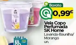 Supermercados Preços Baixos Vela Copo Perfumada SK Home promoção