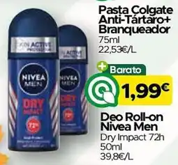 Supermercados Preços Baixos Deo Roll-on Nivea Men promoção