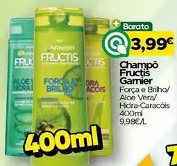 Supermercados Preços Baixos Champô Fructis Gamier promoção