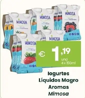 Iogurtes Líquidos Magro Aromas Mimosa