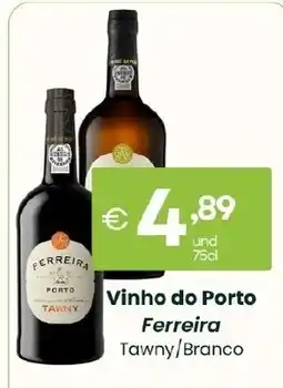 Roque Supermercados Vinho do Porto Ferreira Tawny/Branco promoção