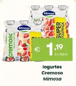 Roque Supermercados Iogurtes Cremoso Mimosa promoção