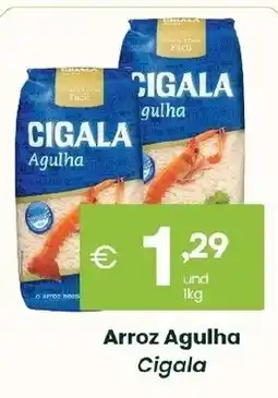 Roque Supermercados Arroz Agulha Cigala promoção