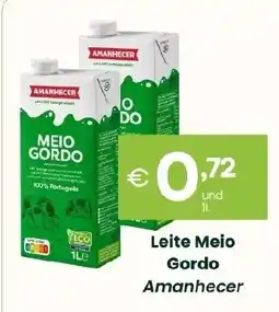 Roque Supermercados Leite Meio Gordo Amanhecer promoção