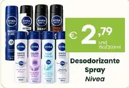 Roque Supermercados Desodorante Spray Nivea promoção