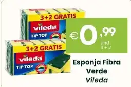 Roque Supermercados Esponja Fibra Verde Vileda promoção