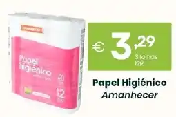 Roque Supermercados Papel Higiênico Amanhecer promoção