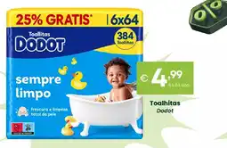 Roque Supermercados Toallitas Dodot promoção