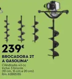 Bricomarché A+ - brocadora 2t a gasolina promoção