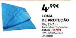Bricomarché Lona de proteção promoção