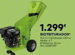 Bricomarché Biotriturador 15 cv promoção