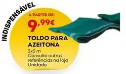 Bricomarché A+ - toldo para azeitona promoção