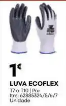 Bricomarché A+ - luva ecoflex promoção