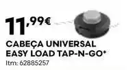 Bricomarché Cabeca universal easy load tap-n-go promoção