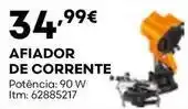 Bricomarché Afiador de corrente promoção