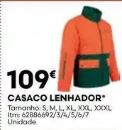 Bricomarché Xxl - casaco lenhador promoção