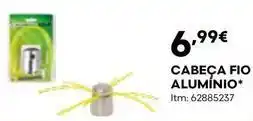Bricomarché Cabeça fio aluminio promoção