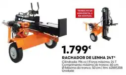 Bricomarché Rachador de lenha 24t promoção