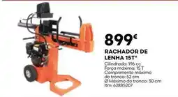 Bricomarché Rachador de lenha 15t promoção