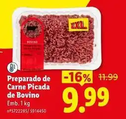 Lidl Picada - preparado de carne de bovino promoção