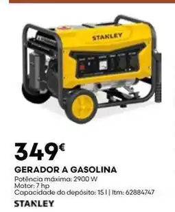 Bricomarché Stanley - gerador a gasolina promoção